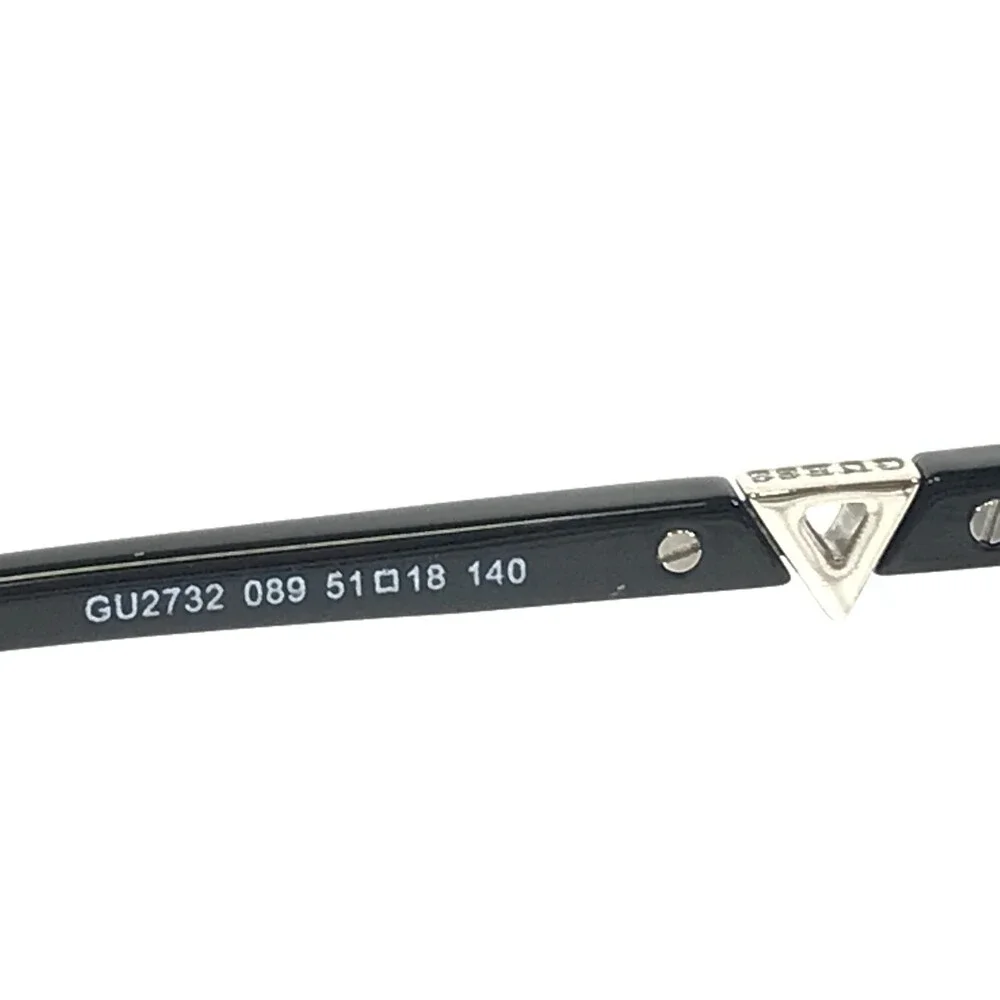 Guess Eyeglasses Frames GU2732 089 Black Blue Tortoise Round Full Rim 51-18-140